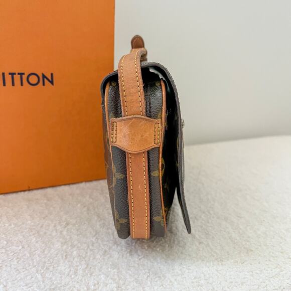Authentic Louis Vuitton Saint Germain 24 Monogram Crossbody Bag 882 - Picture 6 of 12